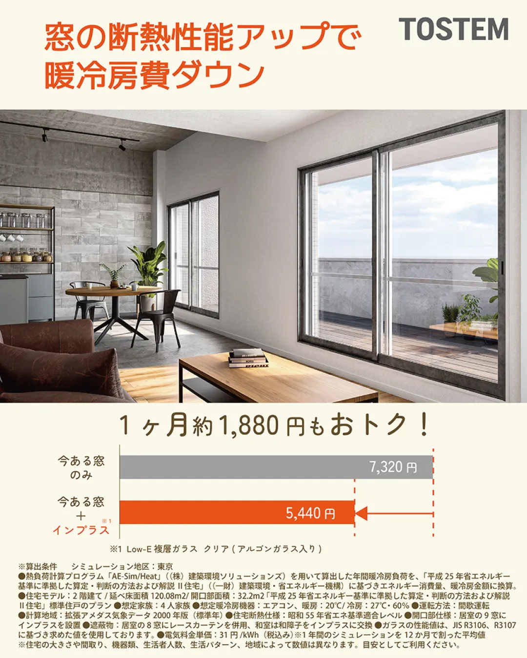 【夏も冬もおトク！内窓で叶える快適リフォーム】